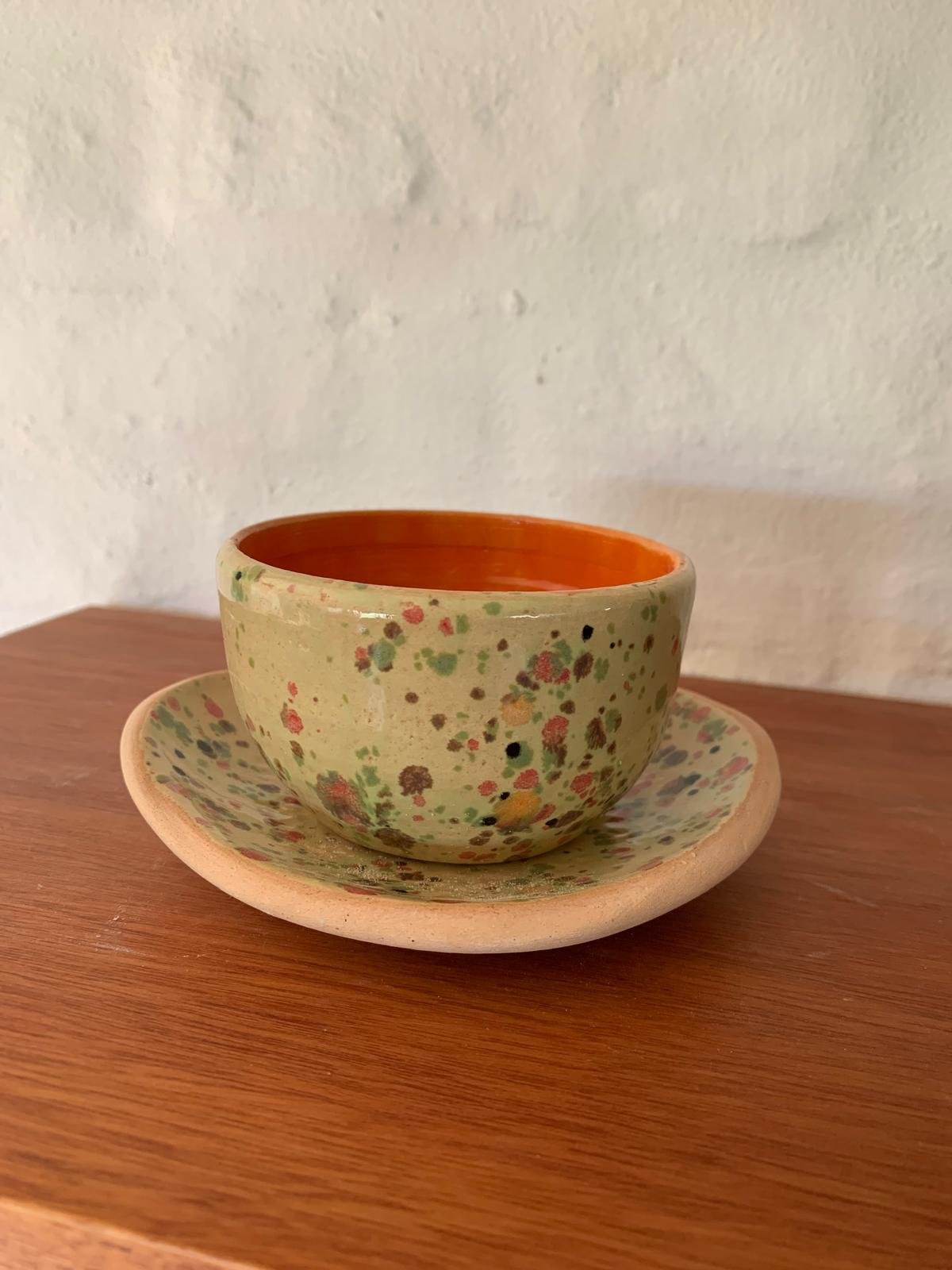 Plato con Bowl Taza